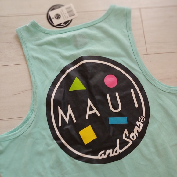 MAUI and Sons NEW Classic Cookie Logo Tank Top - Picture 5 of 8